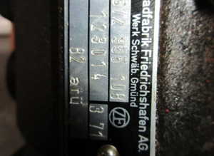 Power steering pump Fiat 130 Coup