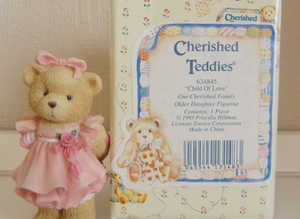 Cherished Teddies Child of Love figurine 1993 Priscilla Hillman
