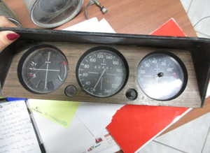 Bmw 2002 Tii instrument panel
