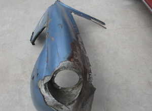 Front right fender for Maserati Mistral