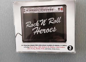 A 3 Disc CD Set: Rock 'n' Roll Heroes.  60 Tracks of Good Music.