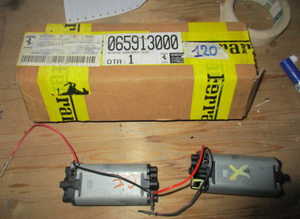 Seat motors Ferrari 456