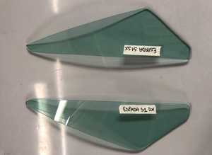 Front door triangle windows for Lamborghini Espada s1