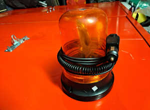 Large flashing beacon.