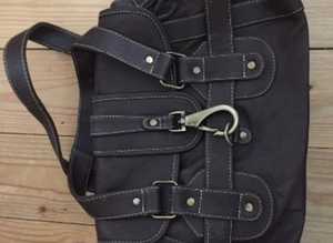 (429) Brown handbag, new!