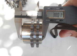 Drive gear for oil and water pump Ferrari 365-400-412