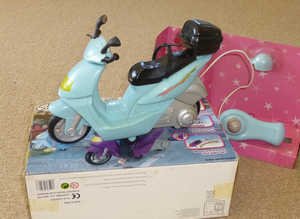 barbie scooter
