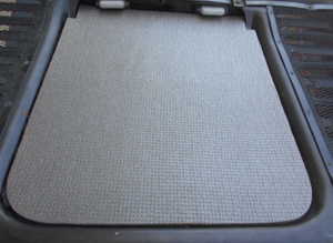Engine cover sound insulation for Ferrari 512 Tr/M