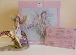 Christine Haworth Forever in my heart faerie poppet figurine RARE!!