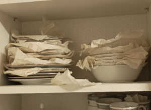 STILL AVAILABE Set For 6 people brand new items pattern is tall ships design beautiful new dinner set and serving dishes