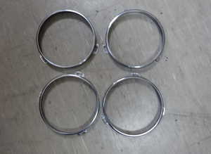Headlights chrome rings for Maserati Indy