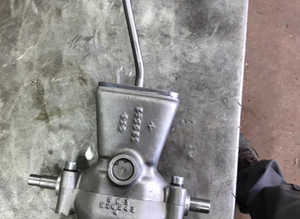 Gearbox lever with support for Ferrari 275