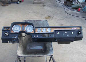 Dashboard with gauges Alfa Romeo 2000 Berlina