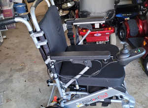 Freedom chair Aluminium attendent Powerchair Electric Wheelchair