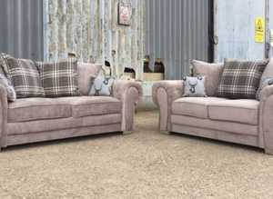 Elegant Modular Corner Sofa - 3 & 2 Seater with Added Comfort