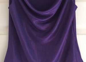 (131) Select purple top, size 14