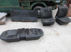 Front and rear seats Alfa Romeo 1750 Berlina