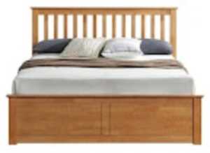 Solid Wooden  ottoman bed. (KING SIZE)