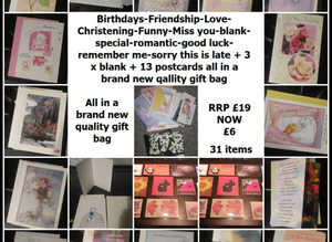 HUGE bundle of unused greeting cards