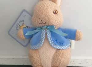 A Small Peter Rabbit Soft Toy.  This is Peter Rabbit Himself.