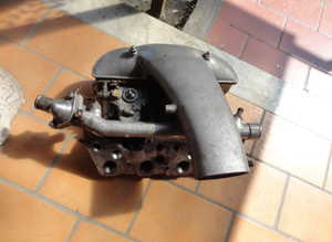 Intake manifolds with carbs for Alfa Romeo Giulietta and GT