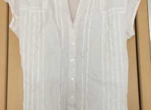 (123) New Look white blouse, size 16