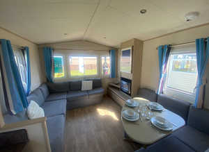 reduced static caravan in north wales