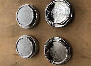 Wheel nuts Borrani 52 and chrome rings