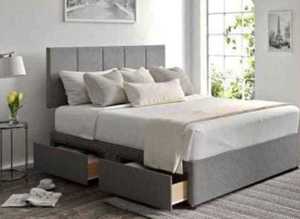 **Experience True Comfort & Storage: Single, Double & Queen Size Ottoman Bed with Cozy Mattress**