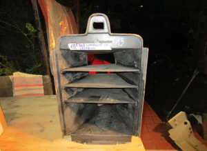 Lh air duct for radiator Ferrari 348