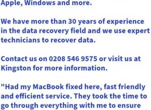 Data Recovery service