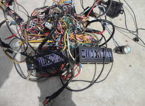 Electrical wiring system for Alfa Romeo Montreal