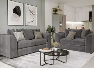 **Premium Brand New Corner Sofa - 2 & 3 Seater with Ottoman Addition**