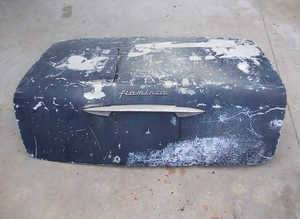 Rear bonnet for Lancia Flaminia Coup