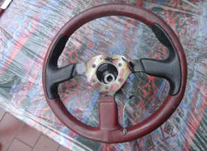 Leather steering wheel sport version Ferrari 348