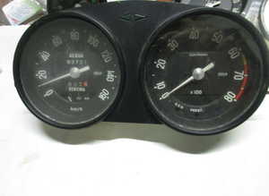 Instrument panel for Autobianchi A112