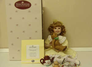 Ashton Drake Morgan "please come to tea" porcelain doll 2002 RARE!