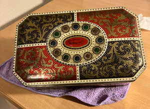 Vintage Carr & co Biscuit tin