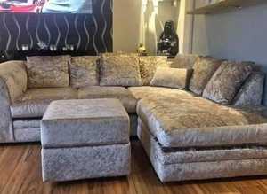 new dylan corner L shape or 3 and 2 seater sofa single arm chair foot stool available sofa table chair corner near me
