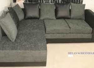 **Functional Brand New Corner Lounge - 2 & 3 Seater Sofa Plus Footstool