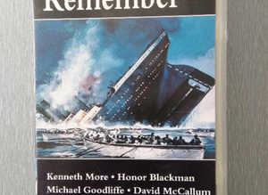 A VHS Video Film: A Night to Remember.  A 1950's Film of the Titanic.