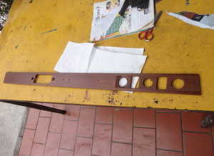 Wood for dashboard Lamborghini Espada series 1 and 2