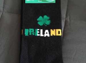 (017) Irish socks, size 7 to 11