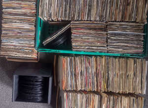 Large Job-Lot Of Seven Inch Vinyl Records