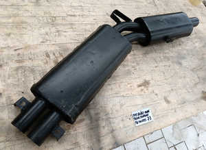 Central exhaust silencer Maserati Ghibli S1
