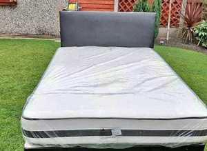 **Your Perfect Bed Solution: Single, Double & Queen Size Storage Ottoman Bed with Plush Mattress**