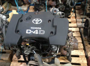 JOB LOT OF TOYOTA ENGINES IDEAL EXPORT. 2 RAV 4 4X4 DIESELS. VGC COMPLETE