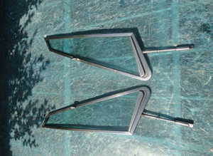Front deflector windows Fiat Dino 2000 Coup
