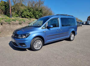 VOLKSWAGEN CADDY MAXI WAV 2.0 TDI 2017/67 Free UK Mainland Delivery ULEZ Compliant Automatic 20,899 Miles