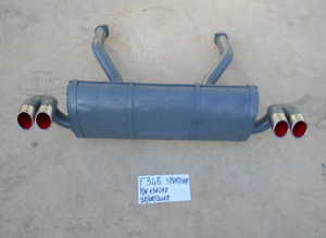 Rear exhaust silencer Ferrari 348 modified to Sport version